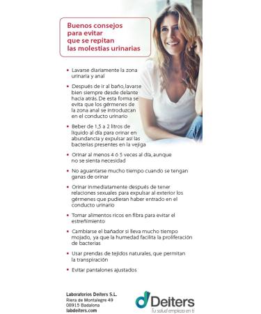  DEITERS Deiters Cystop Blueberry Red Cystitis Tablets with D-Mandose for Recurrent Cistitis Against Urinary Infections 60 Capsules  - Buy Online on GoSupps.com