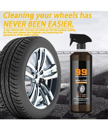 Bronze Bomber Non-Acid Wheel Cleaner 120 ML Wheel Cleaner Wheely Clean Concentrate Rim Cleaner & Brake Dust Remover Car Cleaning Supplies (3pcs) - Buy Online on GoSupps.com