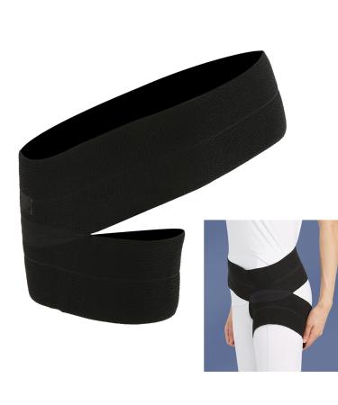 Hip Brace Groin Support Brace Light Breathable Close Fit Professional Groin Brace Hip Wrap for Hip Flexor Sciatica Pain Relief Brace Stabilizer for Groin Hip Compression Wrap for Men Women (S)