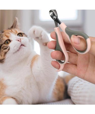 Dog Nail Clippers Avoid Overcutting Pet Non-slip Handles Pet Supplies Nail Clippers for Small Dogs Nail Clippers for Small A Grey Pink - Buy Online on GoSupps.com