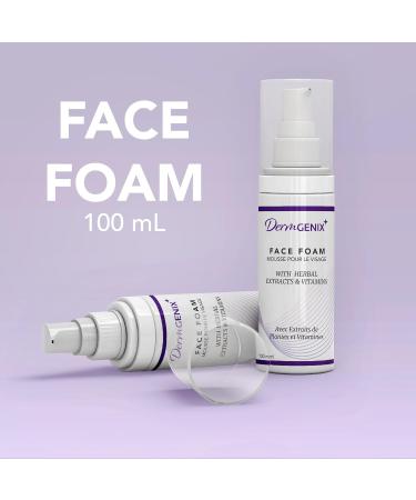Dermgenix Face Foam Cleanser- Brightening and Clarifying Face Wash for Combination and Oily Skin- Unscented- HypoAllergenic-Paraben free-Sulfate free-(100 ml) - Buy Online on GoSupps.com