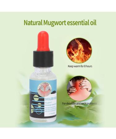 Relaxing Massage Oil - Natural Herbal Neck & Shoulder Relief | 20ml | Alleviate Pain & Reduce Stress in 10 Minutes - Buy Online on GoSupps.com