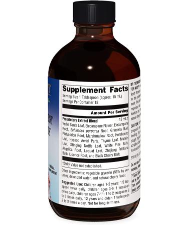Planetary Herbals Wild Cherry Bark Syrup for Kids - 8 oz | Natural Cough Relief - Buy Online on GoSupps.com