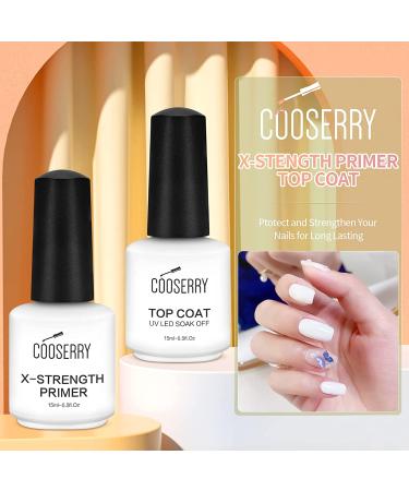 Cooserry Acrylic Nail Kit with Drill and UV Light - Professional Starter Set for Beginners - Complete Nail Extension Set with Acrylic Powder, Liquid Monomer, and Tools - Buy Online on GoSupps.com
