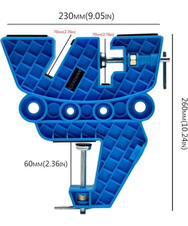XCMAN Ski & Snowboard Voice Tool Set - Non-Slip Vice Handle for Tuning Growth & Repairs | Ultimate Horizontal & Vertical Work Position - Buy Online on GoSupps.com