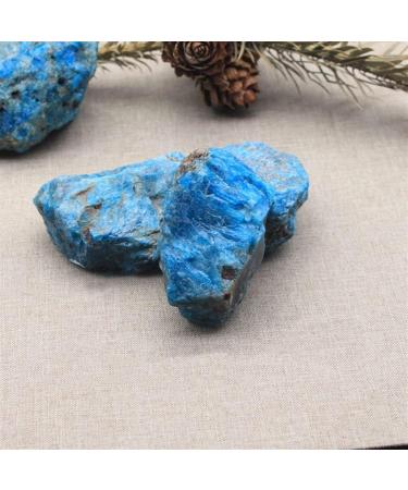Natural Crystal Rough 200g Natural Large Size Raw Blue Apatite Rough and Gem s - Buy Online on GoSupps.com