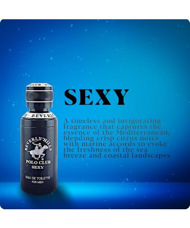 Beverly Hills Polo Club SEXY - Oriental Woody Cologne for Men - Timeless Fresh & Masculine Fragrance Scent - Eau De Toilette Spray 3.40fl.oz / 100ml Floral 3.4 Fl Oz (Pack of 1) - Buy Online on GoSupps.com