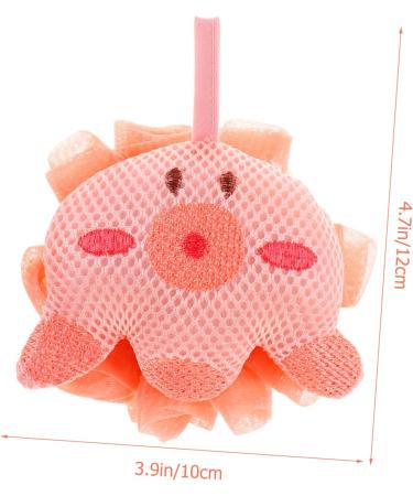 FOMIYES 3pcs Cartoon Bath Ball Loofah Set - Exfoliating Shower Scrubber & Sponge for Luxurious Bathing - Buy Online on GoSupps.com