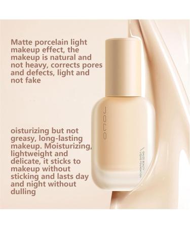 Moisturizing primer longlasting Oil Control Concealer Foundation concealer matte heat and sweat resistant light fluid brightening hydrating Tsuchiya 02natural color - Buy Online on GoSupps.com