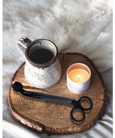 laffeya Candle Wick Cutter Candle Accessory Set 3 in 1 - Candle Wick Trimmer Scissors Candle Snuffer Candle Dipper Candle Care Set with Storage Bag - Buy Online on GoSupps.com