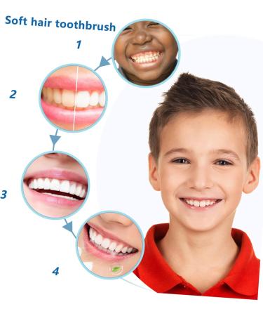 Outanaya Children's Toothbrush Set - Extra Soft Bristle Hand Toothbrush for Gentle Oral Care - Ideal for Toddlers & Micro-Handed Kids - Buy Online on GoSupps.com
