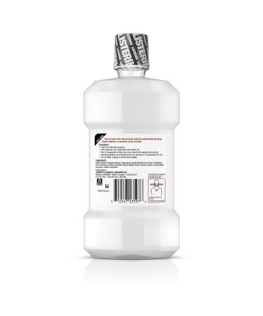 Listerine Zero Alcohol Mouthwash Fresh Mint 16.9 Fl Oz - 24hr Relief for Tooth Sensitivity (Pack of 1) - Buy Online on GoSupps.com