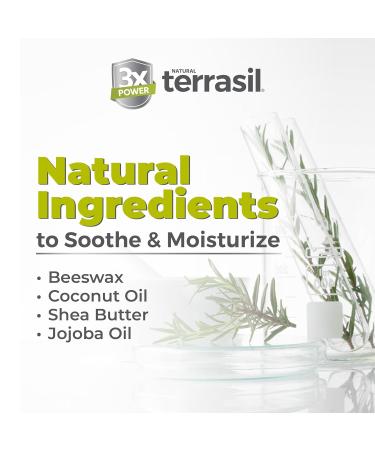 Terrasil Athlete's Foot Soap Bar - All Natural Fungus Treatment for Itchy Burning Feet | Hypoallergenic Cleansing Soap (75g - Buy Online on GoSupps.com