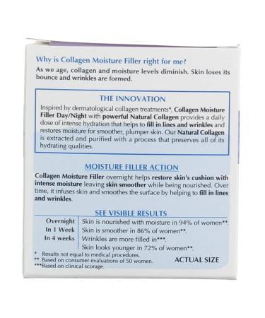 L'Oreal Collagen Moisture Filler Daily Moisturizer Cream - 1.7 oz | Hydrating Day & Night Cream for Youthful Skin - Buy Online on GoSupps.com