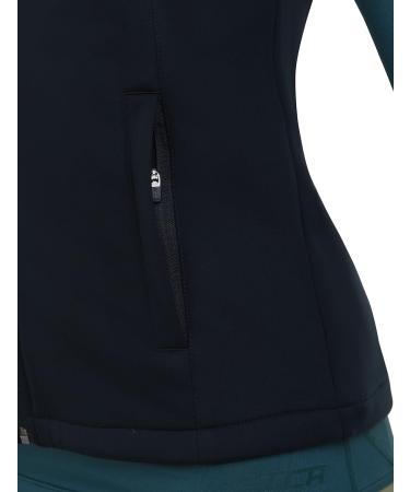 TCA Women's Flyweight Windproof Running & Cycling Vest - Lightweight Zipper Pockets XS - Midnight Blue - Buy Online on GoSupps.com
