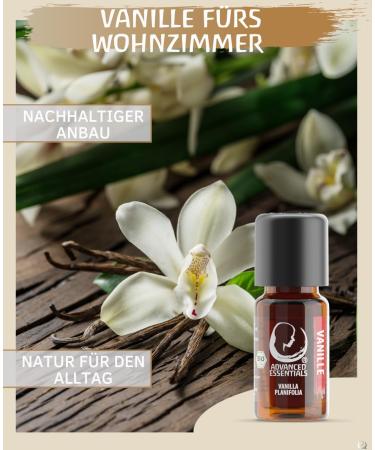 Buy Organic Madagascar Bio Vanilla Extract - Essential Vanilla Oil (10ml & 5ml) - Premium Quality Vanilla Planifolia for International Shipping - Buy Online on GoSupps.com