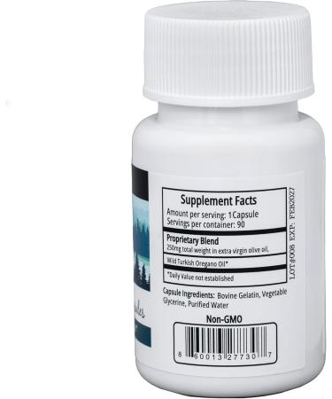 PURELY WILD Dr. Cass Ingram's Oregano Oil Gelcaps - 90 Softgels - Immune Support Supplement - Wild Mediterranean Oregano - Mountain Sourced Unprocessed Non-GMO - Buy Online on GoSupps.com