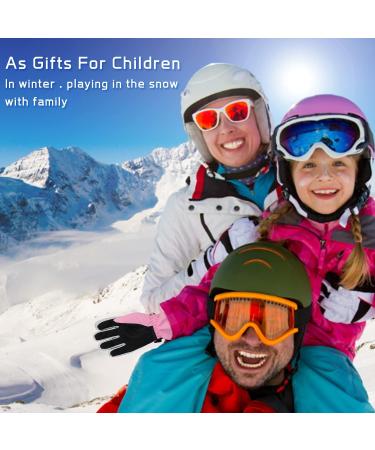 AMAKUZ Kids Snow Gloves - Waterproof Winter Ski Gloves for Boys and Girls (Gray, 10-12 Years) - Buy Online on GoSupps.com