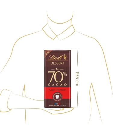 Lindt - 70% Cocoa DESSERT - Dark Chocolate for Baking - 2x200g - Buy Online on GoSupps.com