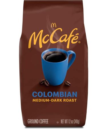 McCafe Colombian 100% Arabica Medium Dark Roast Ground Coffee 340g Bag - Buy Online on GoSupps.com