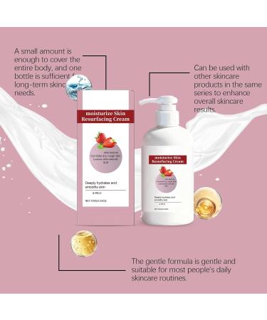 WRANBAO Strawberry skin renewal cream hydrates and cares for dry or rough skin strawberry facial cream intensive moisture care for face and neck 100 g 6 pieces 6 pieces - Buy Online on GoSupps.com