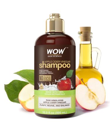 Wow Skin Science Shampoo Apple Cider Vinegar 16.9 fl oz (500 ml)