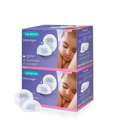 Lansinoh Nursing Pads Blue Lock 200 pieces (2 x 100 pieces)