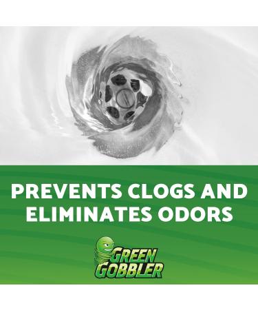 Green Gobbler Fresh Scent Drain Cleaner & Deodorizer Sticks- Prevents Sink & Shower Drain Clogs Prevents Odors Septic-Safe - 8 Count (2 PACK) - Buy Online on GoSupps.com