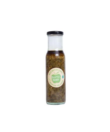 Fruits of the Forage Wild Piri Piri Hot Sauce Garlic & Ground Elder Great Condiment with a Kick & Meat Fish or Halloumi Marinade Vegan Sustainably Sourced 230ml Glass Bottle - Buy Online on GoSupps.com