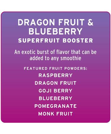 Organic Dragonfruit & Blueberry Superfruit Booster Mix - 4oz Resealable Bag | Essential Living Foods - Buy Online on GoSupps.com