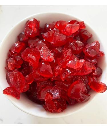 Bakers Street | Glace Cherries Whole and Broken Mix (E127) 2X1Kg ( 2Kg ) | Made in Italy | Perfect fro Macking Cake & All of Baking - Buy Online on GoSupps.com