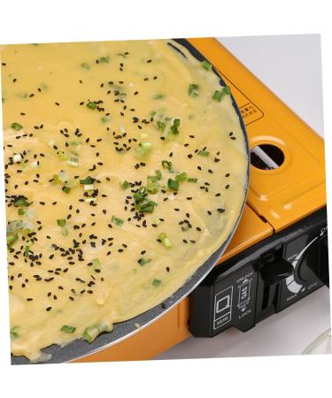 Zerodeko 1 Set Pancake Fruit Pan Induction Frying Pan Cast Iron Frying Pan Non Stick Fry Pans Stainless Cookware Non Stick Pan for Eggs Flat Wisking Tool Accessories Handheld Aluminum Alloy - Buy Online on GoSupps.com