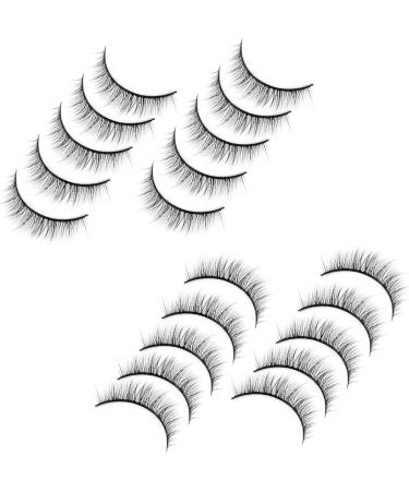 FRCOLOR 40 Pair False Eyelashes Women Makeup Eyelashes Natural Look Washing Capsules Makeup Accessories Makeup Tools for Women Naked Makeup Sas High Quality Fiber - Buy Online on GoSupps.com