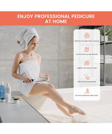 BEZOX Foot Scrubber - Stainless Steel Callus Remover for Smooth Feet | Effective Dead Skin Rasp - International Shipping Available - Buy Online on GoSupps.com
