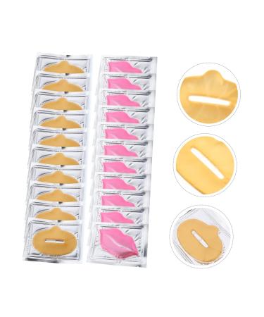 DECOMELODY 20Pcs Hydrating Collagen Lip Mask Exfoliating Moisturizing Treatment for Soft Plump Lips Selection Wrinkle Effect for Daily Use - Buy Online on GoSupps.com