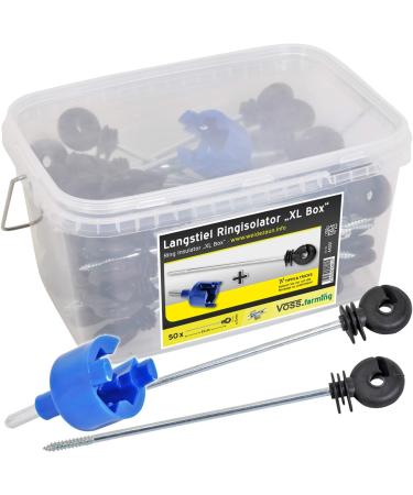 Buy Voss Farming Lang Stem Insulator 50 pcs - Electric Fence Spacement Isolator & Rearer Box - Buy Online on GoSupps.com