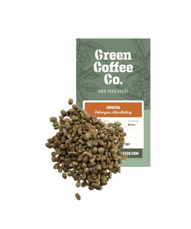 Sumatra Takengon Mandheling (2 LBS) Specialty Grade Unroasted Green Coffee Beans 907.2 g (Pack of 1)