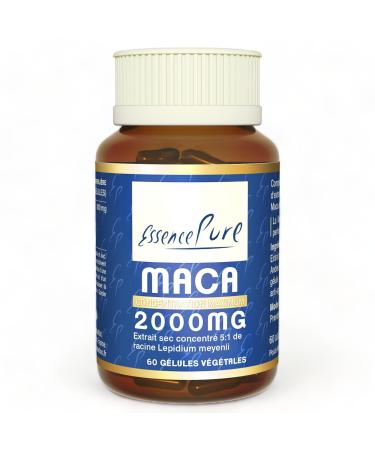 Maca Concentrate 60 Capsules 2000mg (Lepidium Meyenii Root) Tone And Vitality | Api-Nature