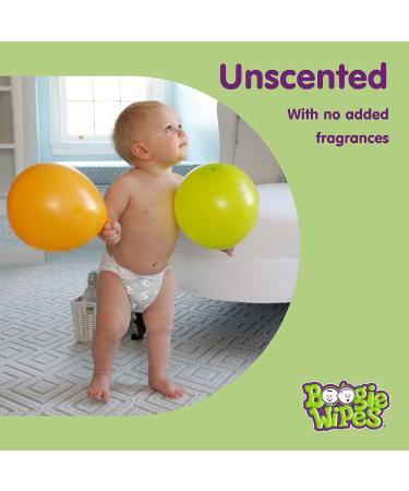 Boogie Wipes Unscented 90 Count Wet Wipes for Baby and Kids - Buy Online on GoSupps.com
