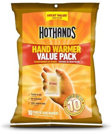 HotHands Hand Warmers 10 Pair Value Pack Hand Warmers + Warmer - Buy Online on GoSupps.com