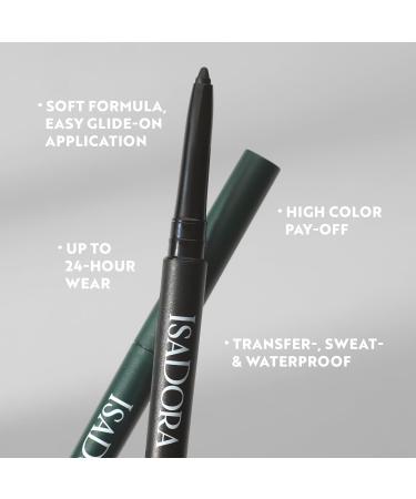  Isadora IsaDora Kajal Waterproof Intense Black 24H - Strong smudge-proof hold - Ideal eyeliner pencil for smoky eyes - Waterproof black kohl pencil - Particularly easy application - Buy Online on GoSupps.com