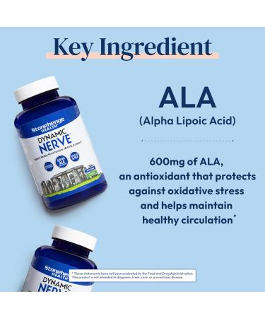 Stonehenge Health Dynamic Nerve Supplement - Support Nerve Function with ALA Benfotiamine & B Complex for Hands Feet & More | International Shipping Available - Buy Online on GoSupps.com