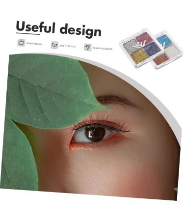 DRESSOOS 2pcs Glitter Eye Makeup Glitter Makeup Decorative Eyeshadow Makeup Eyeshadow Eye Glitter Eye Shadow - Buy Online on GoSupps.com