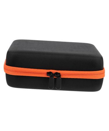 Fomiyes storage bags case for bottles with essential oils paint paint indulgence model paint model glue car color acrylic holder for essential oils eva portable drip bottle travel orange 25x16cm