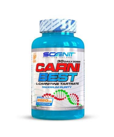 Carnitine - CARNI BEST - L Carnitine (2660 mg) - 120 vegan capsules of l-carnitine capsules - l-carnitine capsules - Lcarnitine helps in effective fat metabolism