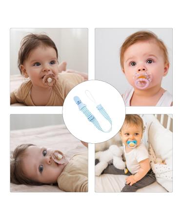 Yajexun Pacifier Holder Clip | Anti-Drop Pacifier Band & Biting Belt for Boys & Girls | Universal Pacifier Leash A06 - Buy Online on GoSupps.com