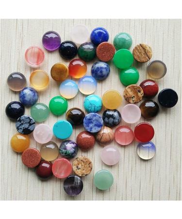 Minerals Stones Fashion Natural Stone Mixed Around 10mm Pearls for DIY. Jewelry Accessories Wholesale 50PCs / Lot Crystal Stones Decoration ERTEYIN (Color : Black Snowflake) - Buy Online on GoSupps.com