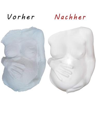Plaster Cast Baby Belly Finishing Set | Smooth & Finish Perfectly | International Shipping Available - Buy Online on GoSupps.com
