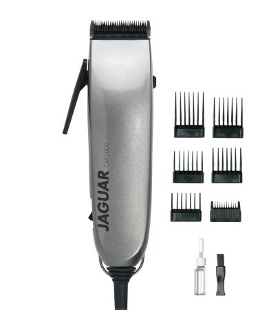 Jaguar Hair Clipper CM 2000 Silver | Professional Hair Clipper for Mains Operation incl. Attachment Comb Set & Quick-fit System | from The Professional for You