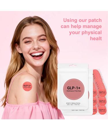 GLP-1 Patches with Berberine L-Glutamine & Cinnamon | Natural Ingredients for Daily Wellness Support | 60 Patches (2-Pack) - Buy Online on GoSupps.com